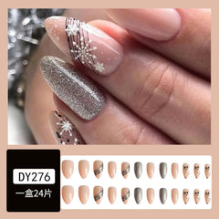 24pcs/Set Press On Nails DY276