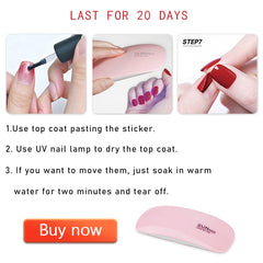 Nail Wrap Shiny Design SS best seller