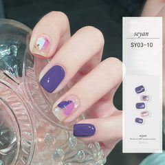 Nnatural & Flexible Press On Nails 24PCS/set HS-119