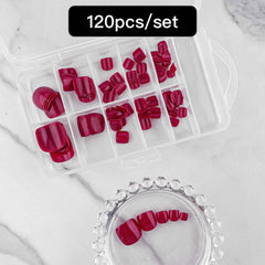 120pcs /Set Press On Nails RFT-PP28