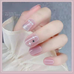 Nnatural & Flexible Press On Nails 24PCS/set HS-504 Prime