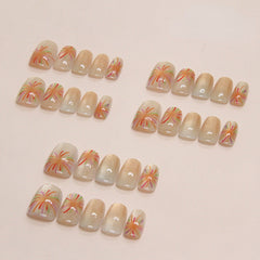 24pcs/Set Press On Nails MY003
