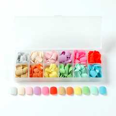12 colors/Set Press On Nails 24pcs/color HZ03