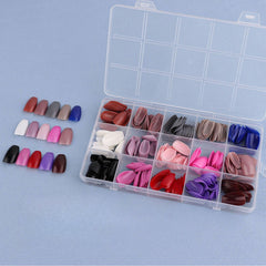 15 Colors 360pcs /Set Press On Nails 24pcs/Color FN11
