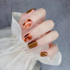 Nnatural & Flexible Press On Nails 24PCS/set HS-110 best seller