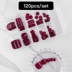 120pcs /Set Press On Nails RFT-PP27