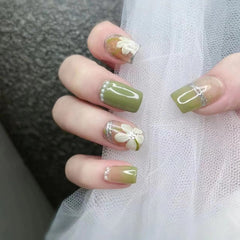 10pcs/Set Press On Nails CDJ0117-15