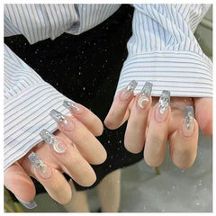 10pcs/Set Press On Nails CDJ542-28