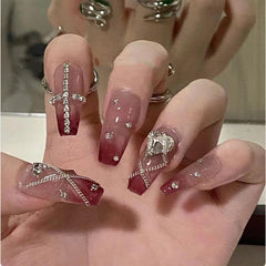 10pcs/Set Press On Nails CDJ542-33