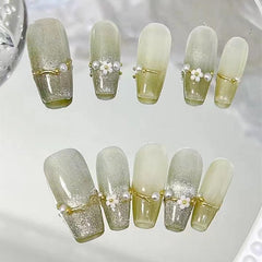 10pcs/Set Press On Nails CDJ542-34