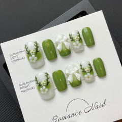 10pcs/Set Press On Nails CDJ542-108