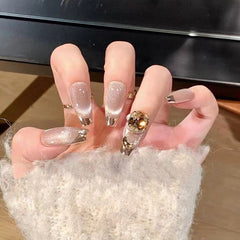 10pcs/Set Press On Nails CDJ542-14