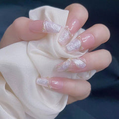 10pcs/Set Press On Nails CDJ542-17