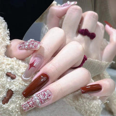 10pcs/Set Press On Nails CDJ542-1