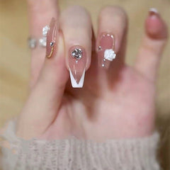 10pcs/Set Press On Nails CDJ542-26