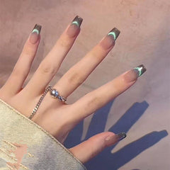 10pcs/Set Press On Nails CDJ542-27