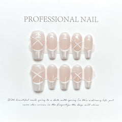 10pcs/Set Press On Nails CDJ542-57