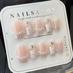 10pcs/Set Press On Nails CDJ542-91