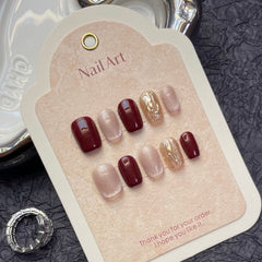 10pcs/Set Press On Nails CDJ0117-5