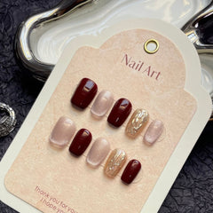 10pcs/Set Press On Nails CDJ0117-5