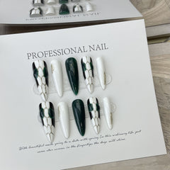 10pcs/Set Press On Nails CDJ542-117