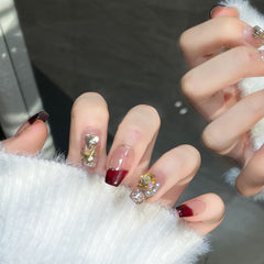 10pcs/Set Press On Nails CDJ0116-3