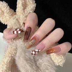 10pcs/Set Press On Nails CDJ542-21