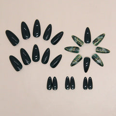 24pcs/Set Press On Nails W1057
