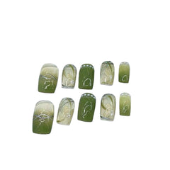 10pcs/Set Press On Nails CDJ0117-15