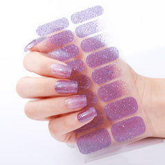 24pcs/Set Press On Nails ZE-0333