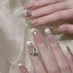 10pcs/Set Press On Nails CDJ542-2