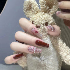 10pcs/Set Press On Nails CDJ542-1