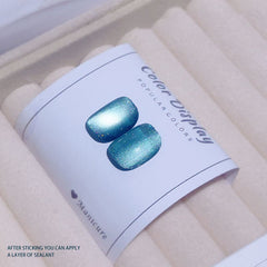 Mirror Multi-Color Cat Eye Nail Polish