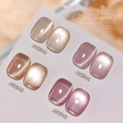 Mirror Multi-Color Cat Eye Nail Polish
