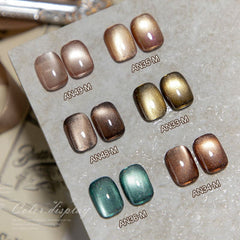 Mirror Multi-Color Cat Eye Nail Polish