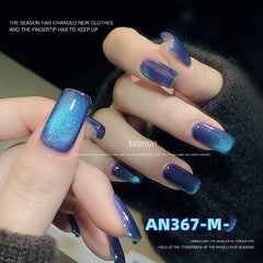 Mirror Multi-Color Cat Eye Nail Polish