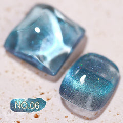 Mirror Multi-Color Cat Eye Nail Polish