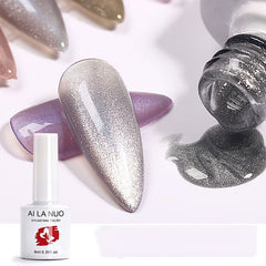 Mirror Multi-Color Cat Eye Nail Polish