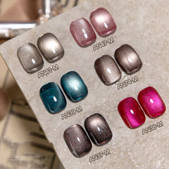 Mirror Multi-Color Cat Eye Nail Polish