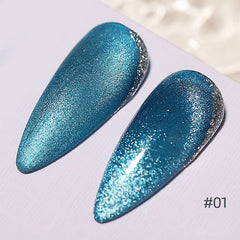 Mirror Multi-Color Cat Eye Nail Polish