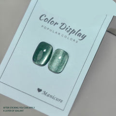 Mirror Multi-Color Cat Eye Nail Polish