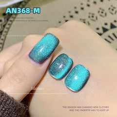 Mirror Multi-Color Cat Eye Nail Polish