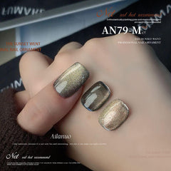 Mirror Multi-Color Cat Eye Nail Polish