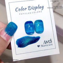 Mirror Multi-Color Cat Eye Nail Polish