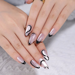 24pcs/Set Press On Nails XNMY120-1