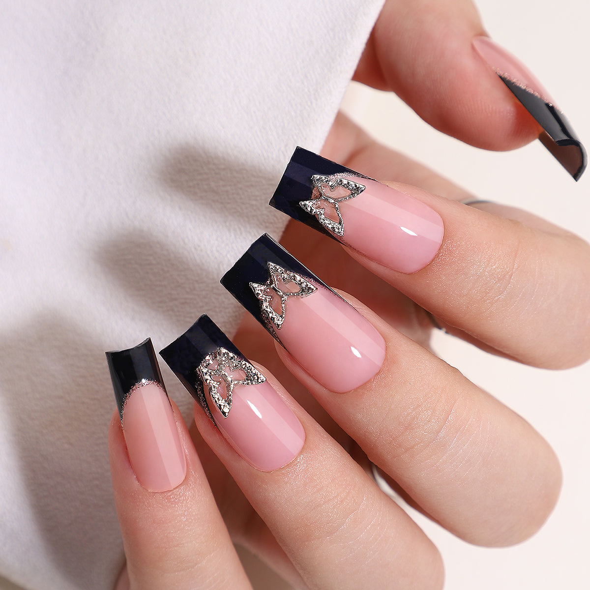 24pcs/Set Press On Nails XNZB1119