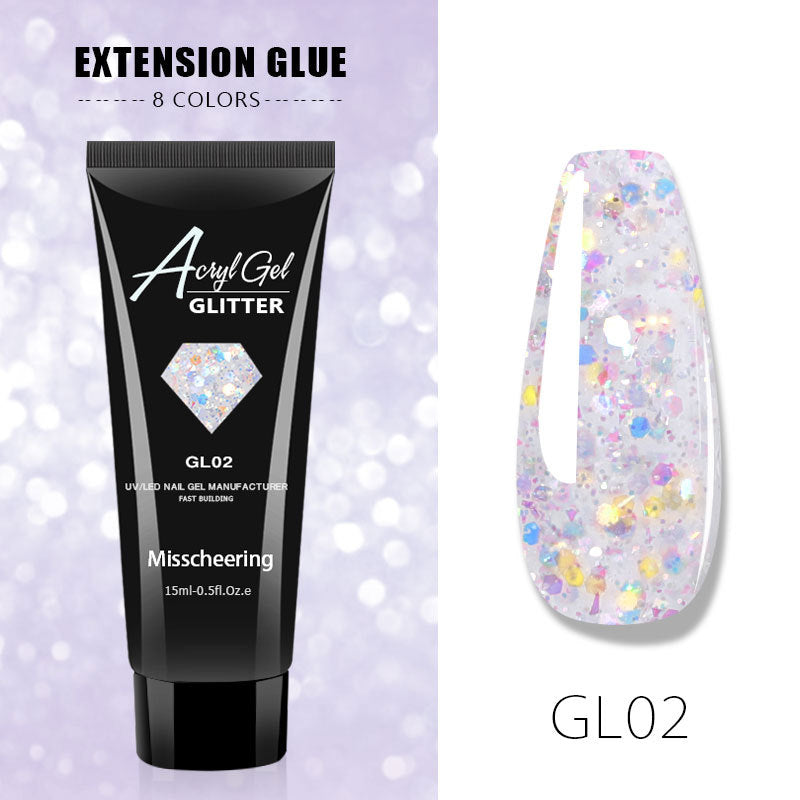 Nail Extension Gel sequin color Seq-02