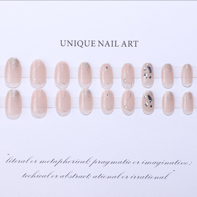 24pcs/Set Press On Nails XNZB1003