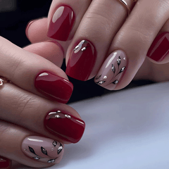 24pcs/Set Press On Nails DY946-B7