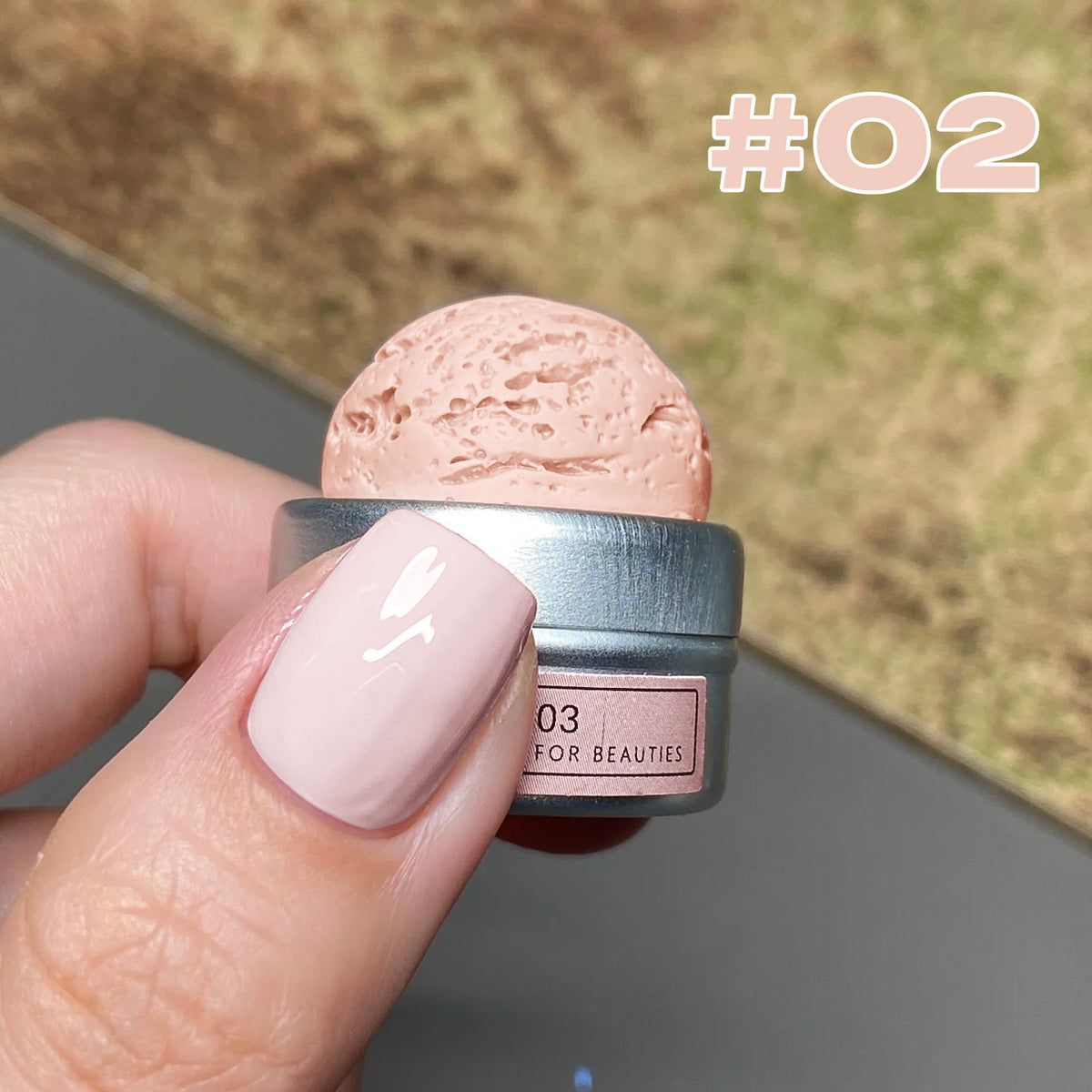 Solid Nail Gel - Ice Cream L2